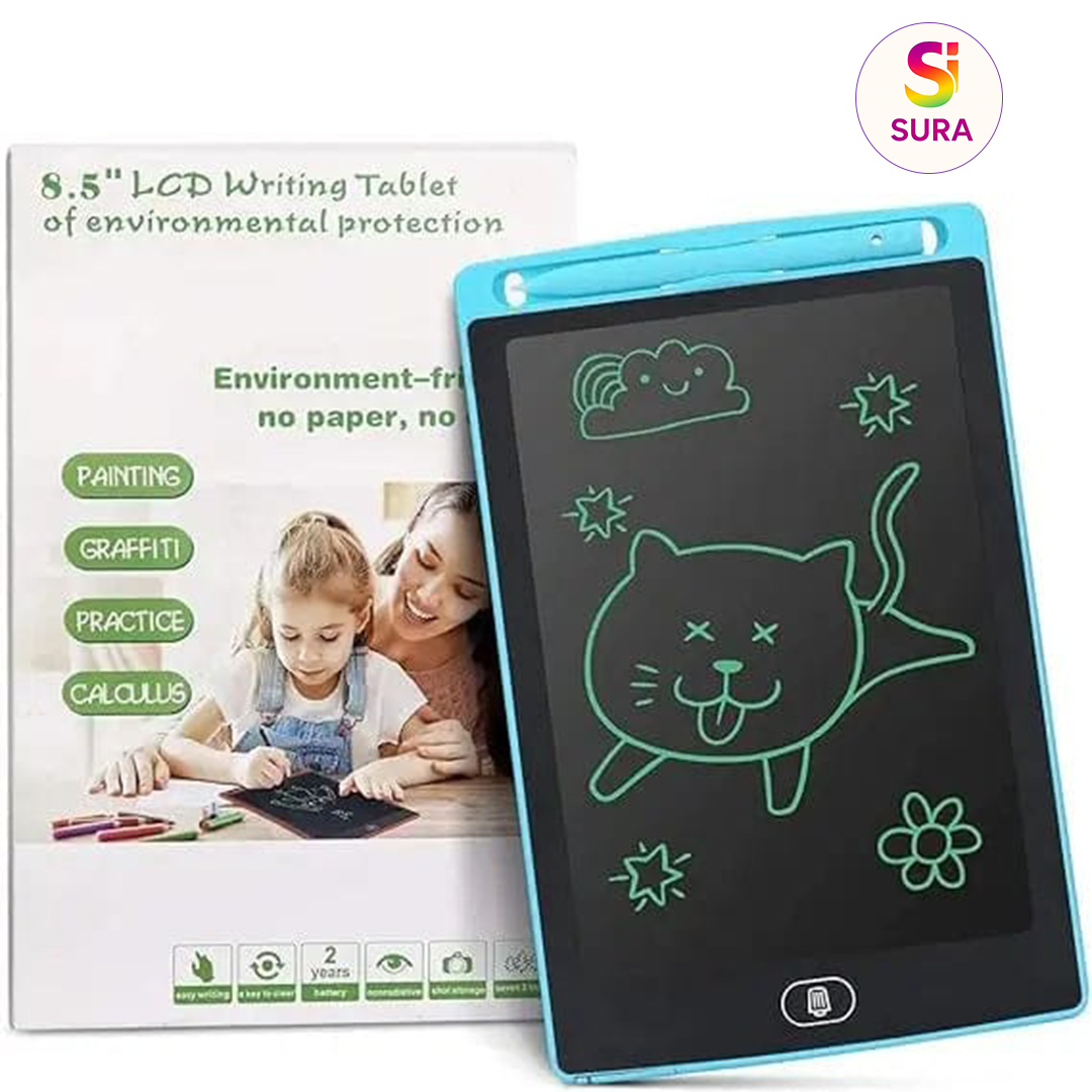 LCD Writing Tablet  Digital Drawing & Doodle Board  Single Color and MultiColor Options  Kids Writing Pad for Drawing  Learning and Fun
